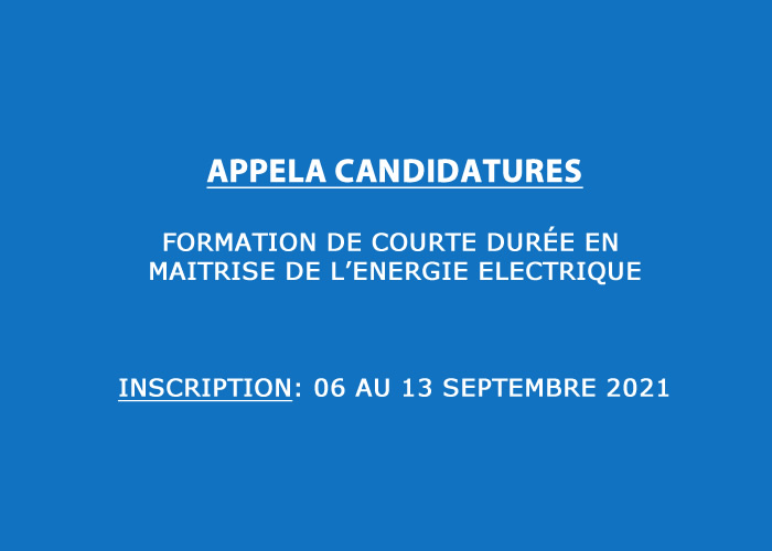 APPELA CANDIDATURES 